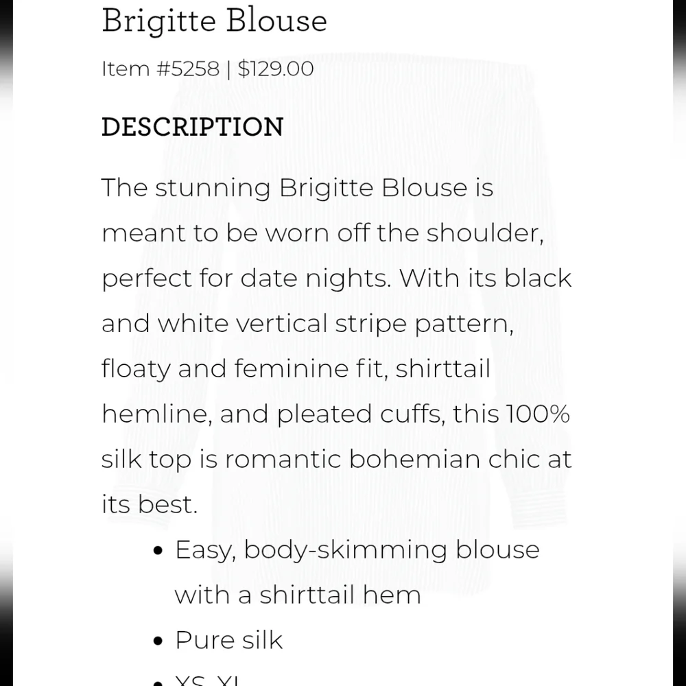 Cabi Brigitte silk blouse - Picture 6 of 7
